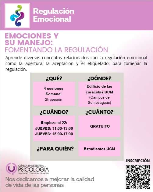 Taller de Regulación Emocional.